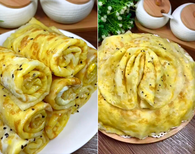 Cách làm bánh bột mì trứng cho bữa sáng</a>